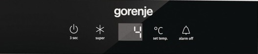 Chladnička Gorenje G600 RBIU609DA1 biela Chladnička Gorenje RBIU609DA1, vstavaná, displej
