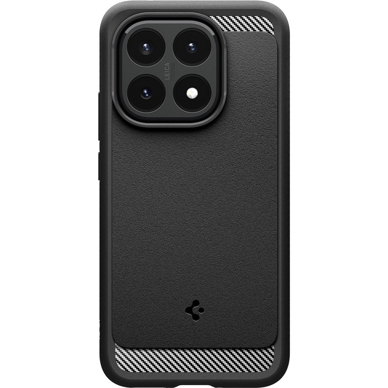 Kryt na mobil Spigen Rugged Armor na Xiaomi 15T - čierny