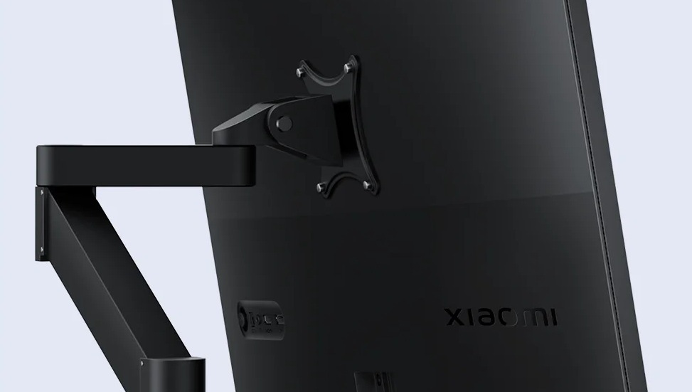 Monitor Xiaomi A27Qi čierny Ergonomický stojan s VESA a portami HDMI aj DP umožňuje flexibilné nastavenie a jednoduché pripojenie zariadenia.