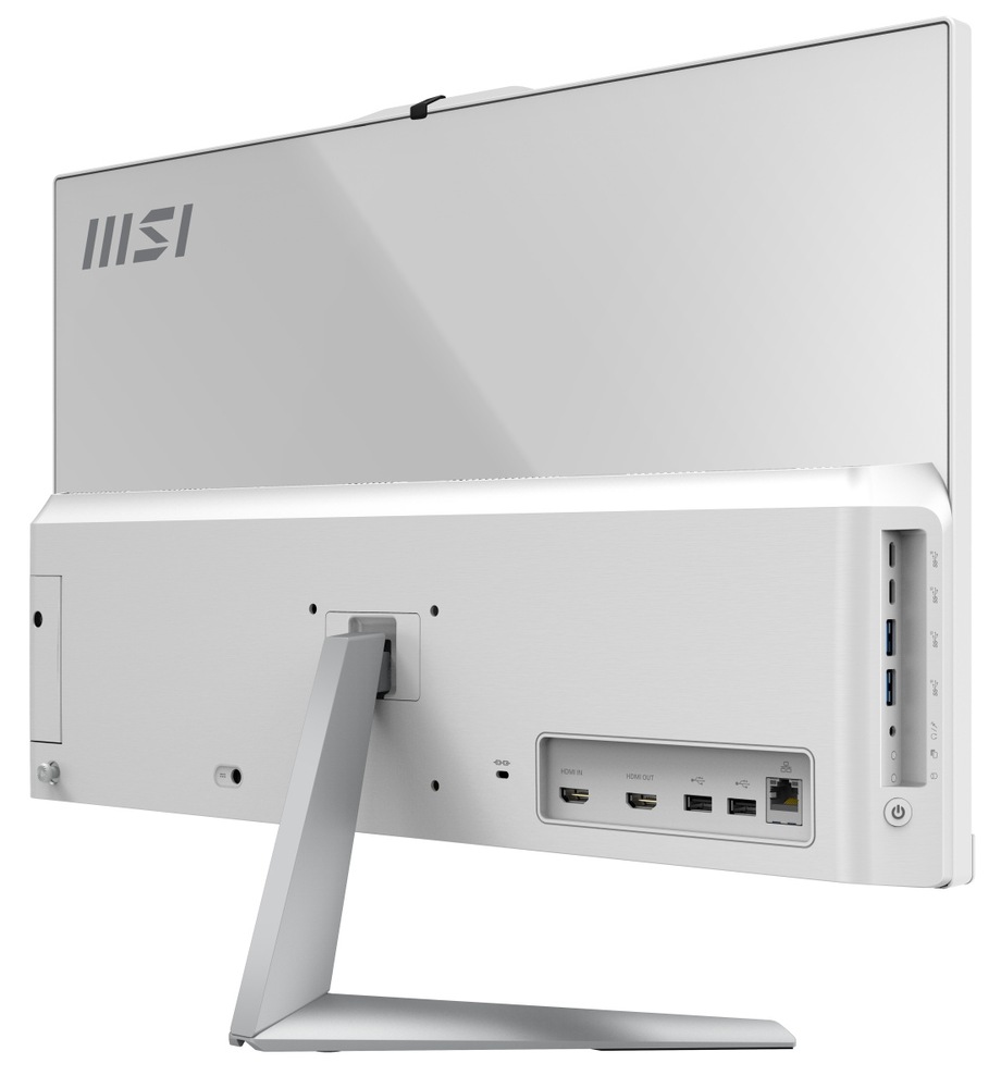 PC all in-one MSI Modern AM242 1M-2297EU biely Nemusíte sa báť zveriť počítaču akokoľvek ťažkú úlohu, so všetkým si poradí behom chvíľky.