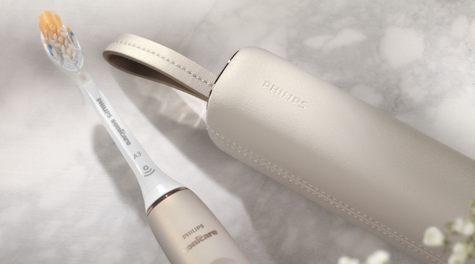 Zubná kefka Philips Sonicare 9900 DiamondClean Prestige HX9992/11 champagne