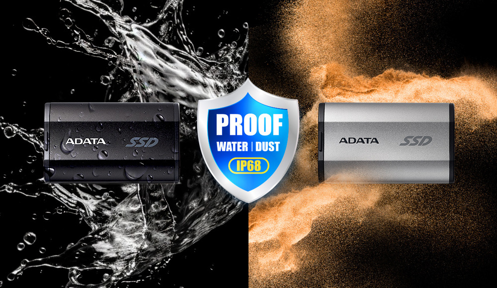 SSD externý ADATA SD810 4000GB strieborný ADATA SD810