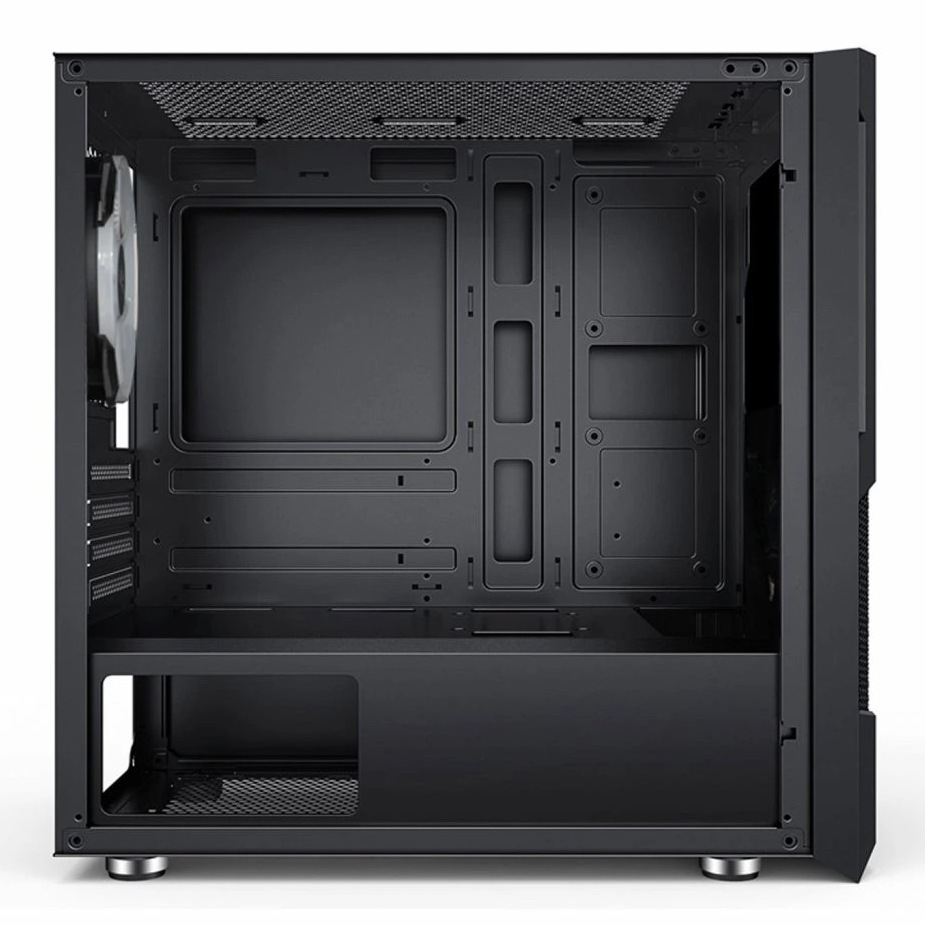 Case Evolveo M5 čierna Evolveo M5 dbá aj na premyslenú airflow