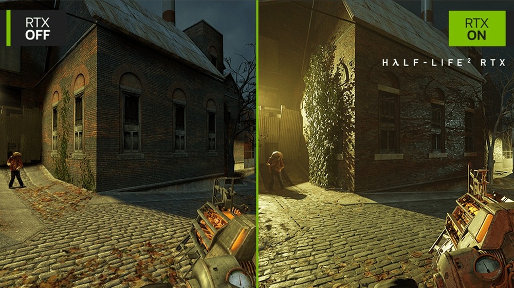 Notebook MSI Raider 16 HX B2WH-245XCZ čierny Obraz v hre bez RTX v porovnaní s plným ray tracingom modelu Raider 16 HX B2W