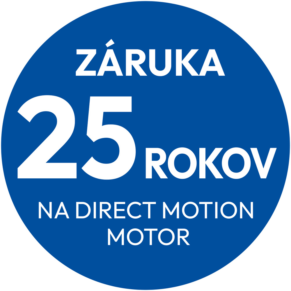 záruka 25 rokov na dm motor haier 