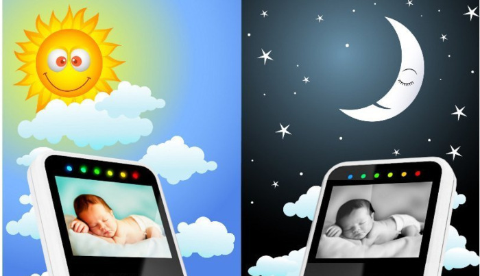 Sada Babysense Bundle monitor dychu + detská pestúnka biela Babysense Bundle dětská chůvička