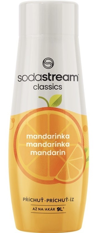 Príchuť pre šumivú vodu SodaStream Mandarínka 440 ml