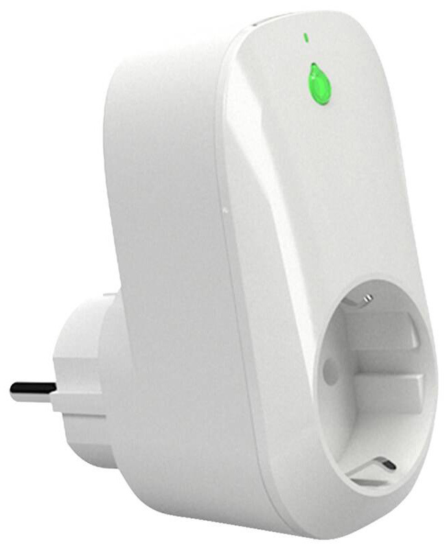 Inteligentná zásuvka Shelly Plug, 16 A s meraním spotreby, WiFi biela