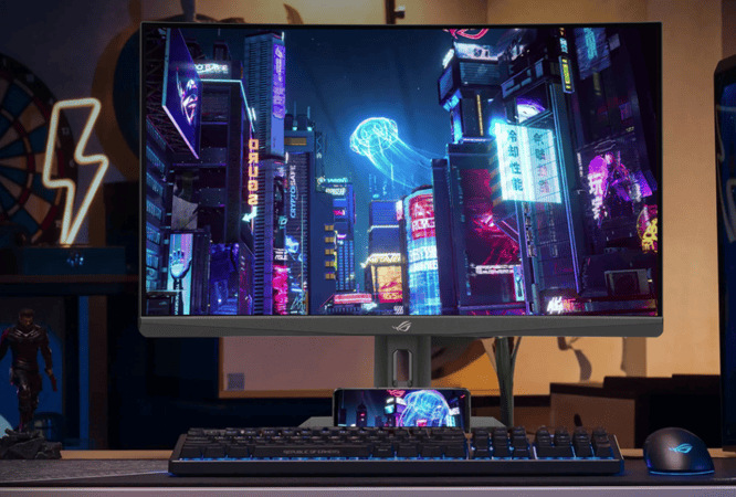 Herný monitor Asus ROG Strix XG32WCMS čierny