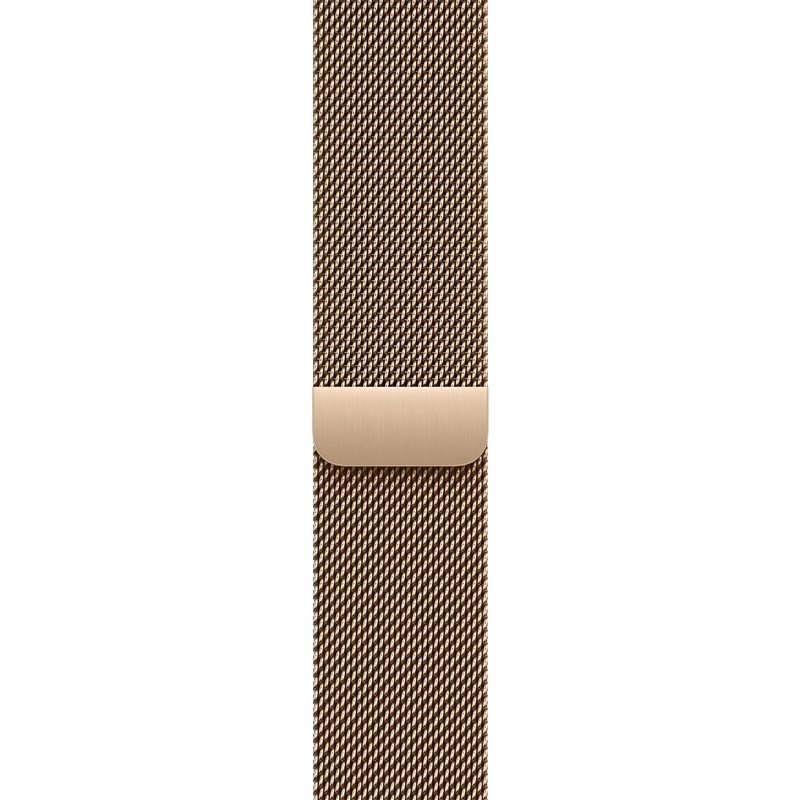 Remienok Apple 46mm zlatý milánsky ťah – M/L