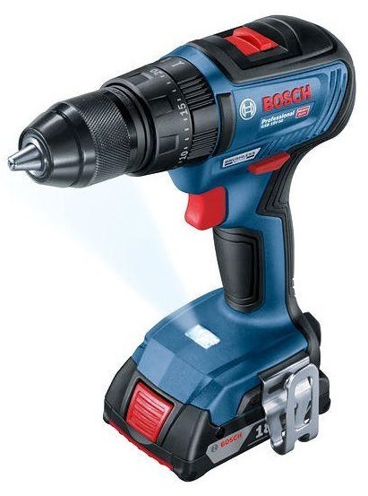 Aku vŕtačka Bosch Professional GSB18V50+2x2.0+Lcase 0.601.9H5.100 (s batériou)