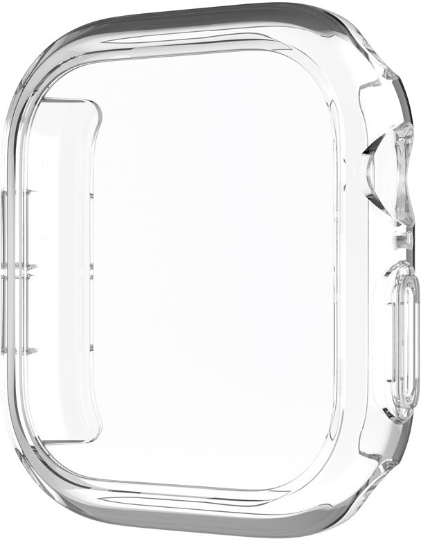 Ochranné púzdro FIXED Pure Watch na Apple Watch 10 42 mm - priehľadné
