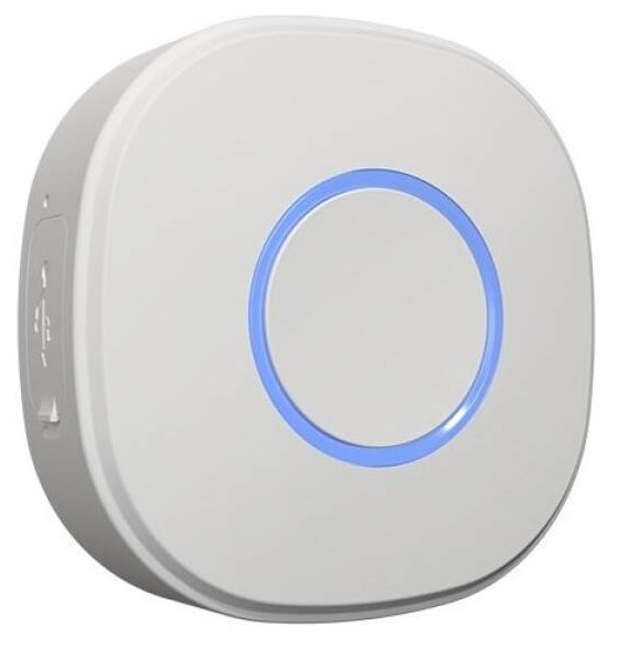 Tlačidlo Shelly Button 1, batériové tlačidlo, biele, WiFi
