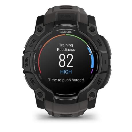 Chytré hodinky Garmin Instinct 3 - 45 mm AMOLED - Black / Black Band
