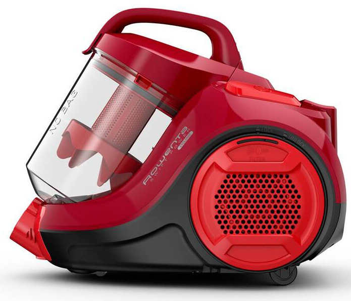 Podlahový vysávač Rowenta Swift Power Cyclonic RO2913EA čierny/červený