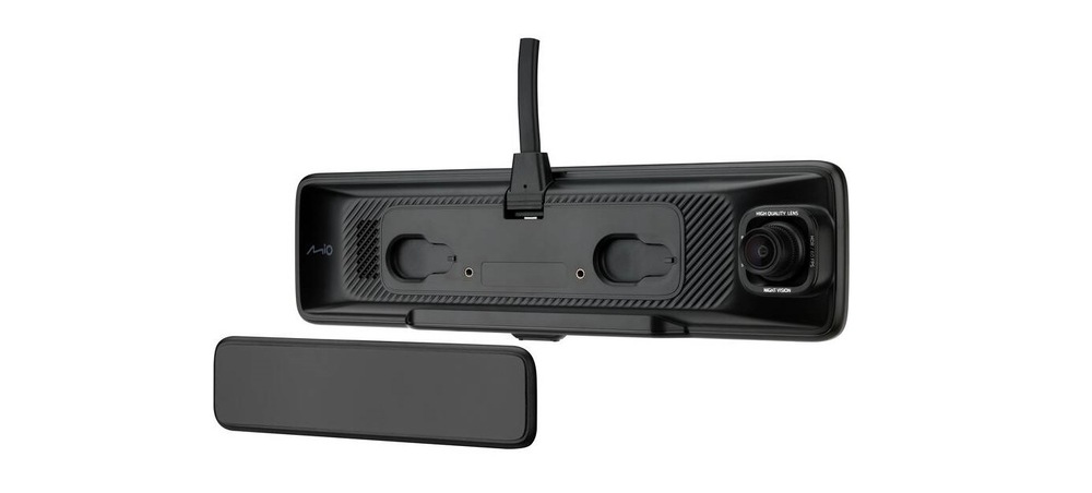 Autokamera Mio MiVue R850T 2.5K HDR E-Mirror (so zadnou kamerou a GPS) čierna