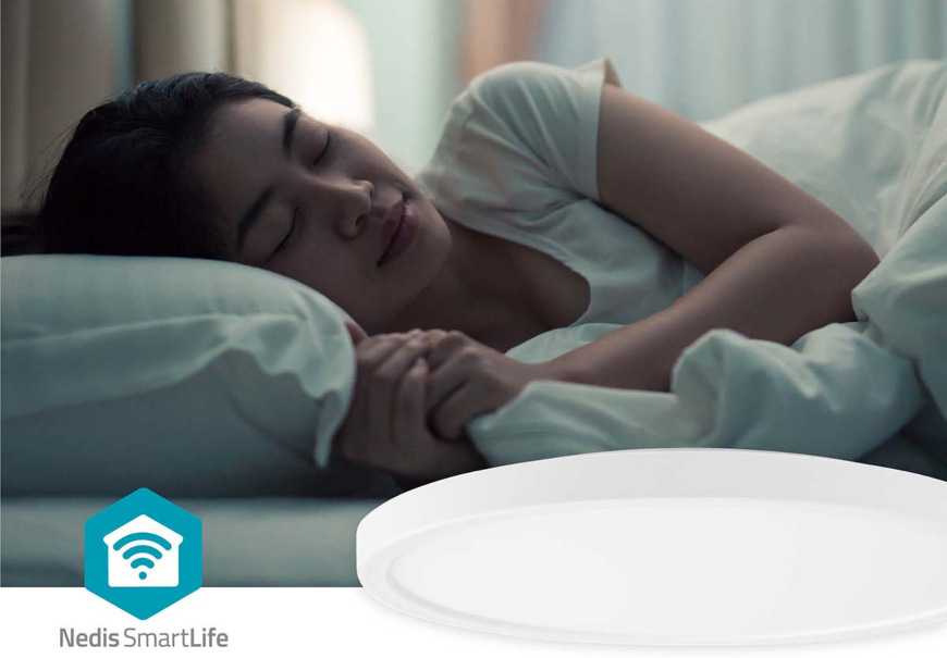 LED stropné svietidlo Nedis SmartLife Wi-Fi, RGB, 29 cm biele Nedis SmartLife Wi-Fi, RGB, 29 cm (WIFILAC31WT), biela