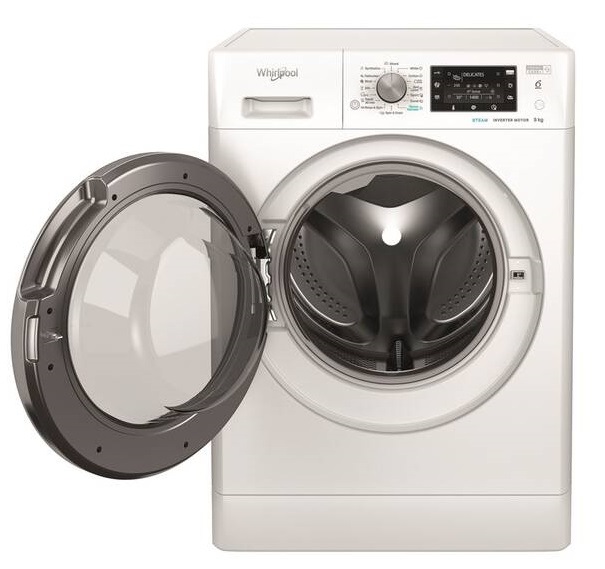 Práčka Whirlpool FFD 9489 BCV EE, voľne stojaca, vopred plnená, biela