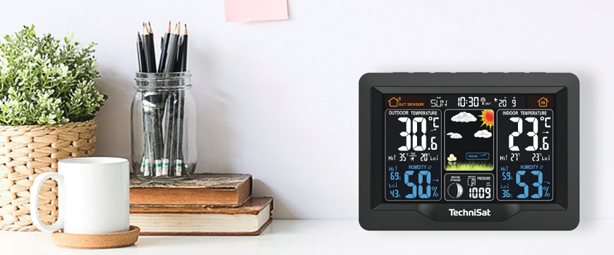 Meteorologická stanica Technisat IMETEO X1 čierna TCHIMETEOX1