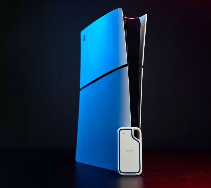 SSD externý SANDISK Extreme Portable 1TB, PlayStation 5, PC biely „“
