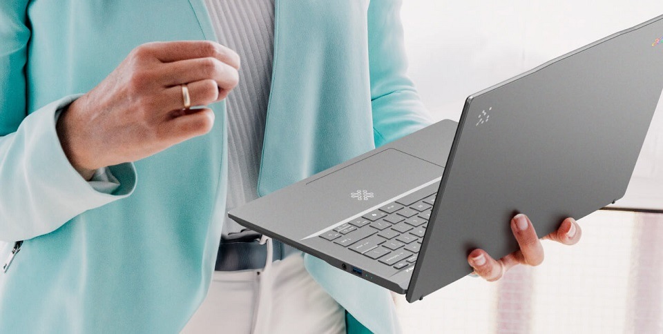 Notebook Acer Swift 14 AI (SF14-11-X6CS) sivý