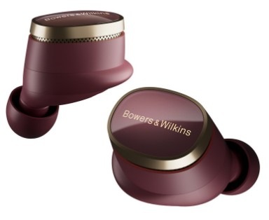 Slúchadlá Bowers & Wilkins True wireless Pi8 - vínová