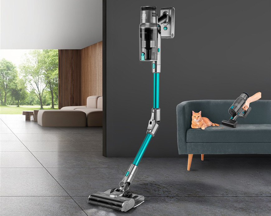 Tyčový vysávač UFESA U7 Pro Wash modrý Tyčový vysávač Ufesa U7 Pro Wash 81406211″ width=