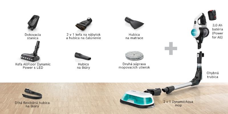 Tyčový vysávač Bosch BCS71HYG4