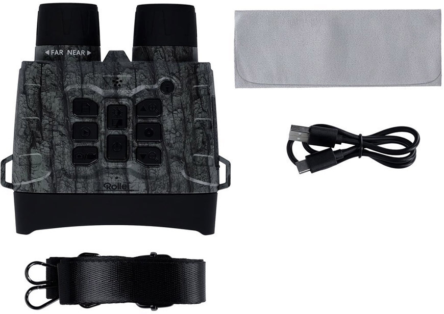 Ďalekohľad Rollei Nightvision 400 4K čierny/hnedý Ďalekohľad Rollei Nightvision 400 4K