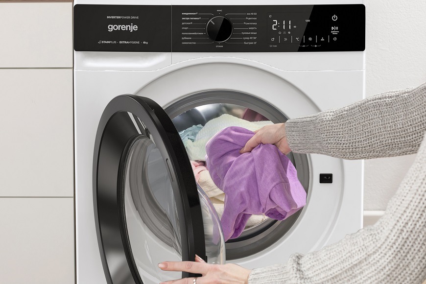 Práčka Gorenje WSG374A, AddClothes