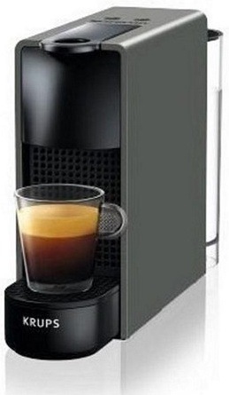 Kapsulový kávovar Krups Nespresso Essenza mini XN110B10 sivý