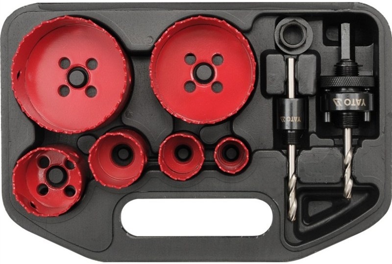 Sada vykružovacích koruniek YATO YT-3380 v počte 8 ks