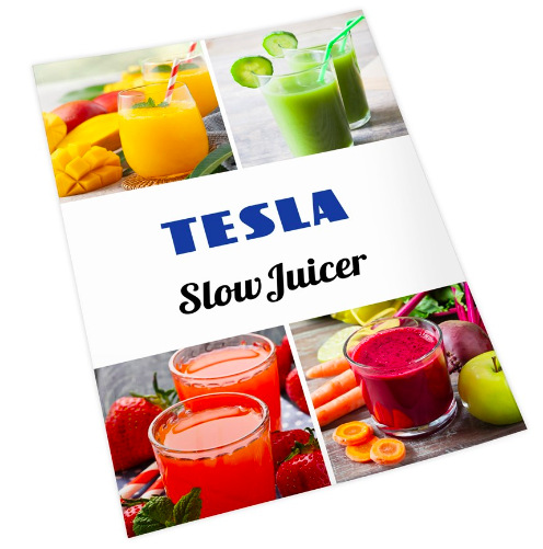 Odšťavovač Tesla SlowJuicer SJ770 XXL Deluxe čierny/strieborný Odšťavovač Tesla SJ770 XXL Deluxe