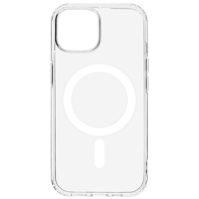 Kryt na mobil Tactical MagForce na Apple iPhone 15 - priehľadný