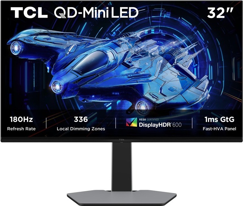 Herný monitor TCL 32G64, šedá farba