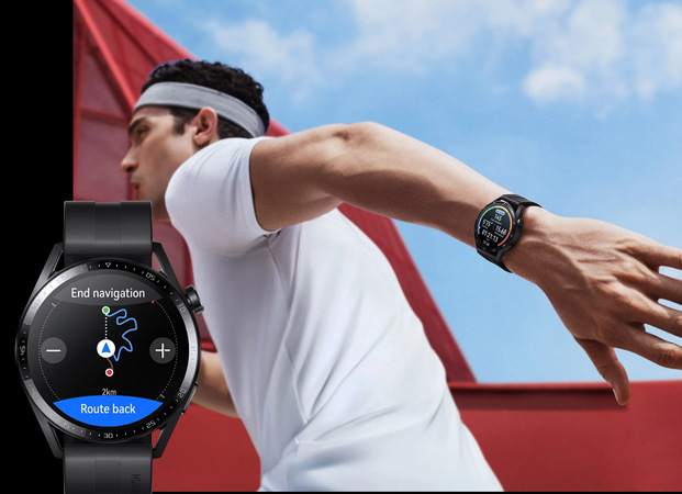 Inteligentné hodinky Huawei Watch GT 3 46 mm (Elite) - Stainless Steel + Stainless Steel Strap