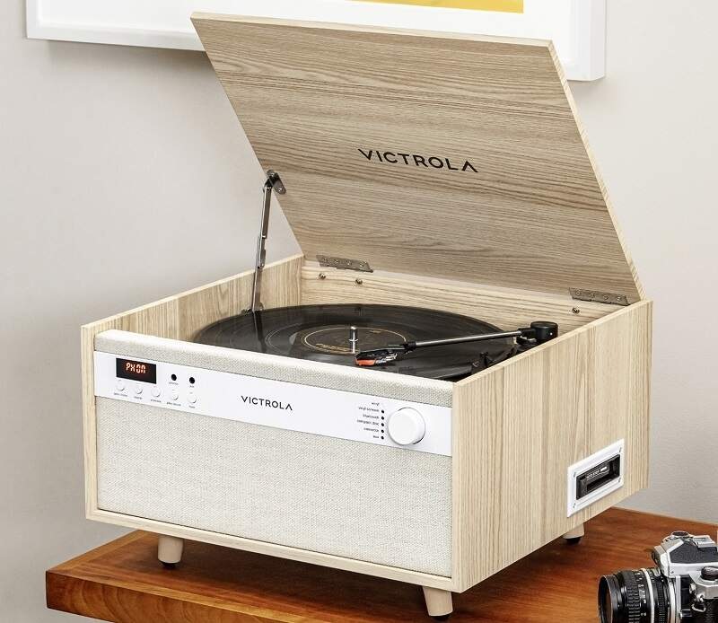 Gramofón Victrola VTA-820SB Century hnedý/béžový Gramofón Victrola VTA-820SB Century hnedý/béžový