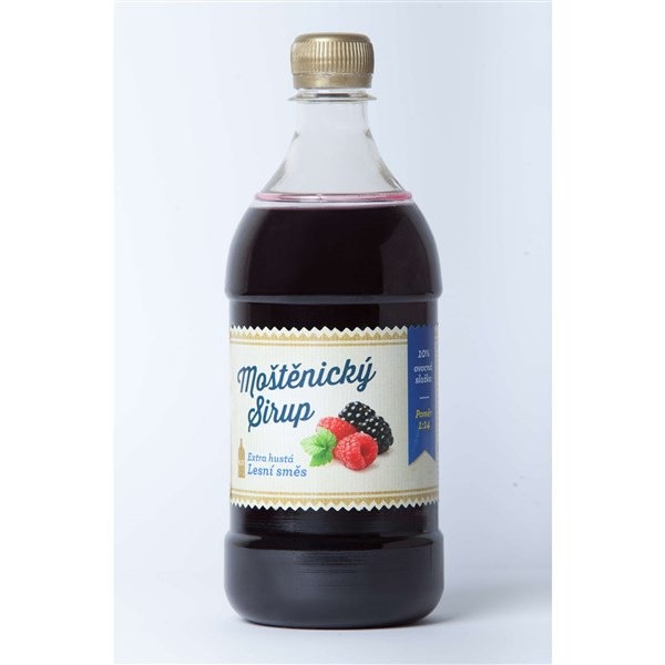 Sirup Moštěnický Sirup Lesná zmes Muštenický sirup LESNÝ ZMES