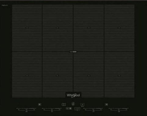 Indukčná varná doska Whirlpool W Collection SMO 658C/BT/IXL čierna