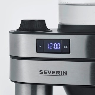 Kávovar Severin KA 5763 Caprice „wave-flush“ nerez Kávovar Severin KA 5763 Caprice „wave-flush“ nerez