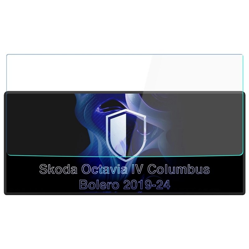 Ochranná fólia pre autorádio 3mk TechWrap Matte Center Display pre Škoda Octavia IV Columbus-Bolero 2019-24