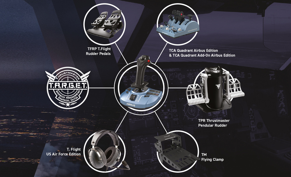 Joystick Thrustmaster TCA SIDESTICK X AIRBUS edice + Game Pass Ultimate na 1 mesiac zdarma Thrustmaster TCA SIDESTICK X AIRBUS edition