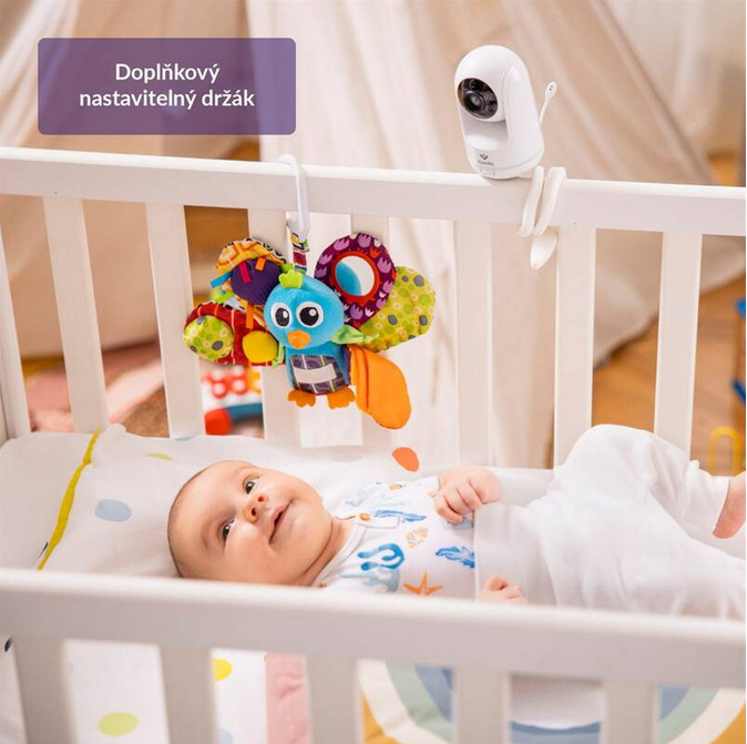 Detská elektronická pestúnka TrueLife NannyCam R5 biela/zelená TrueLife NannyCam R5 biela/zelená