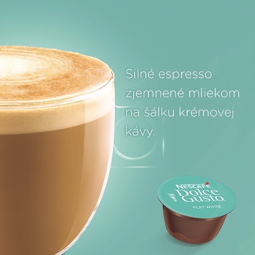 Kapsuly pre espressá NESCAFÉ Dolce Gusto® Flat White 16 ks Kapsuly pre espressá NESCAFÉ Dolce Gusto® Flat White 16 ks