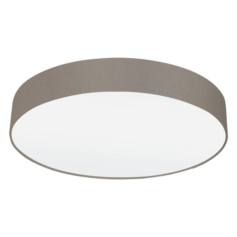 LED stropné svietidlo Eglo Pasteri, 57 cm sivé/hnedé