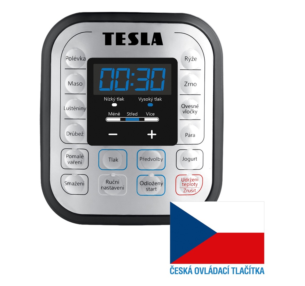 Multifunkčný tlakový hrniec Tesla EliteCook K70 Multifunkčný tlakový hrniec Tesla EliteCook K70