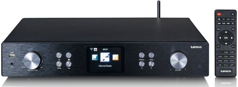 Internetový rádioprijímač s DAB+ Lenco DIR-250 čierny Internetový rádioprijímač s DAB+ Lenco DIR-250 čierny