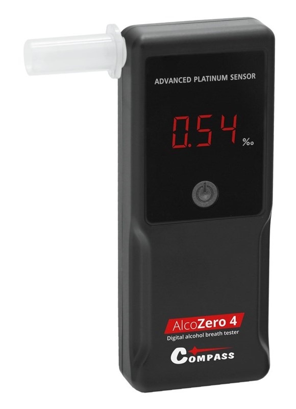 Alkoholtestér Compass AlcoZero4 čierny