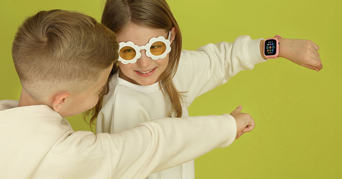 Inteligentné hodinky Garett Kids Essa GO 4G čierne Inteligentné hodinky Garett Kids Essa GO 4G čierne