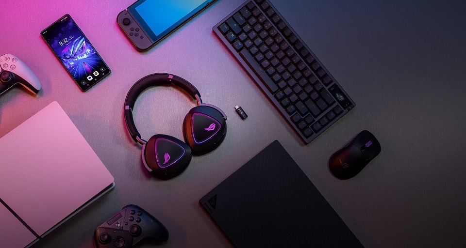 Headset Asus ROG Delta II čierny Headset Asus ROG Delta II čierny